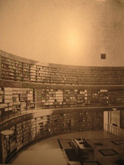 Stockholm City Library, 1920-28, Lending department, photo: Rosenberg